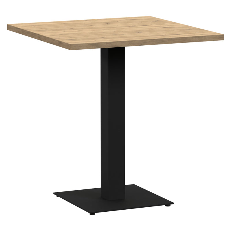 Tisch Eiche Artisan Gusseisen 80x80