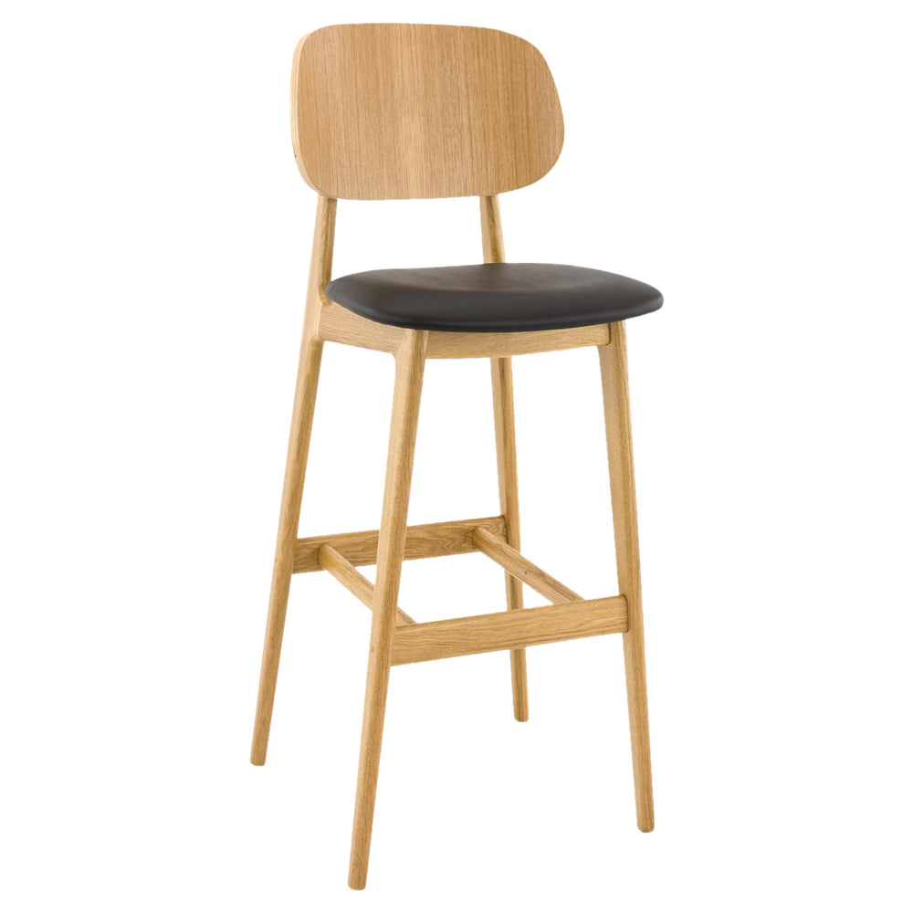 Barhocker York mit Polstersitz