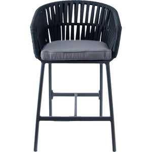 Outdoor-Barhocker Tilda Midi Schwarz