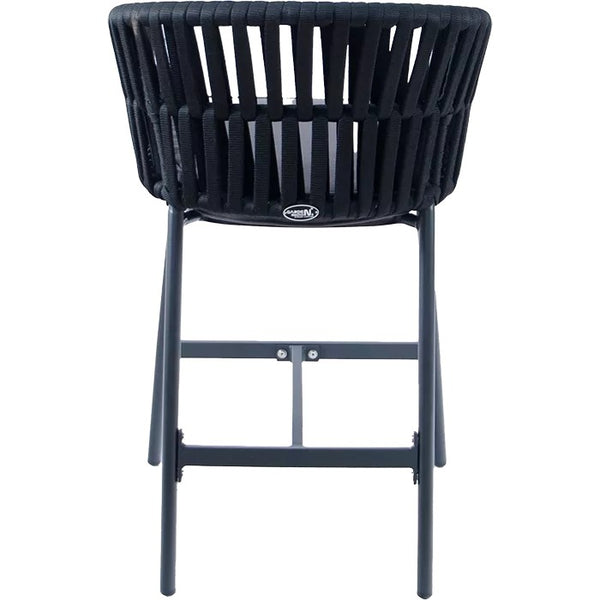 Outdoor-Barhocker Tilda Midi Schwarz