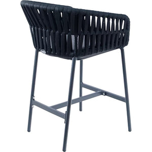 Outdoor-Barhocker Tilda Midi Schwarz