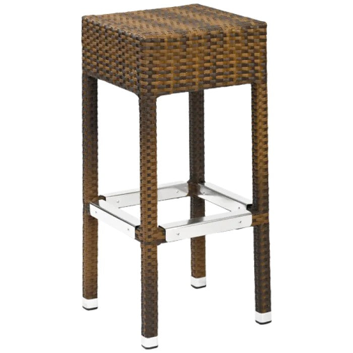 Outdoor-Barhocker Rieke Burned
