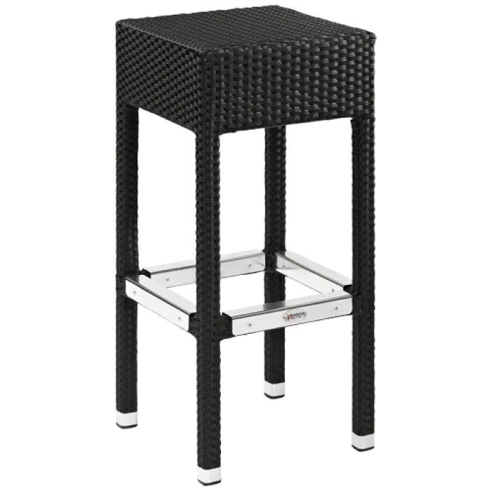 Outdoor-Barhocker Rieke Schwarz