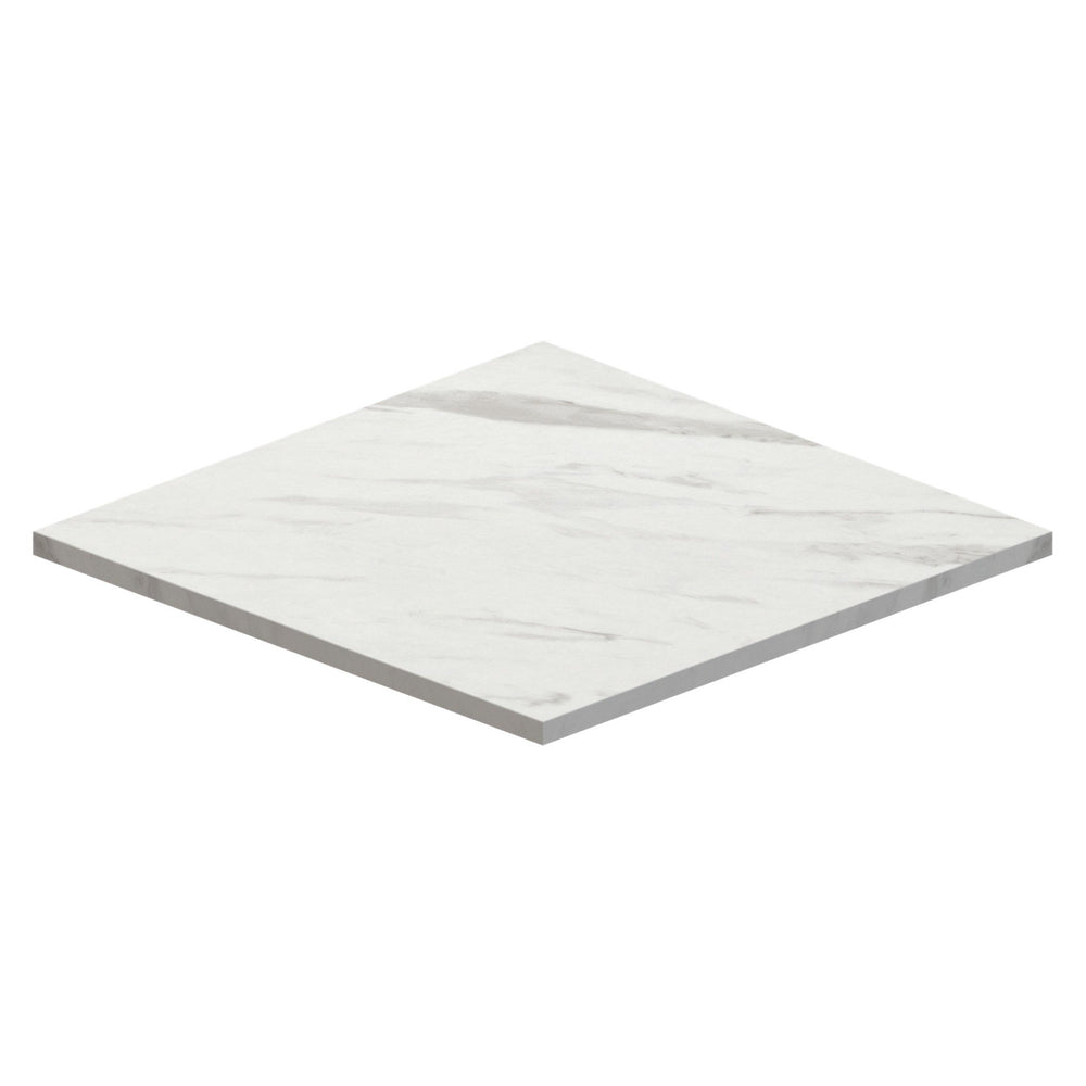 Tischplatte Marmor Bianco 60x60