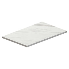 Tischplatte Marmor Bianco 120x70