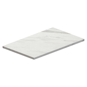 Tischplatte Marmor Bianco 120x70