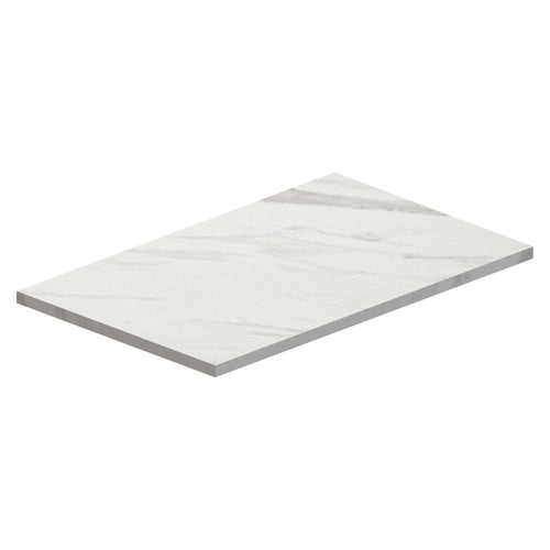 Tischplatte Marmor Bianco 120x70