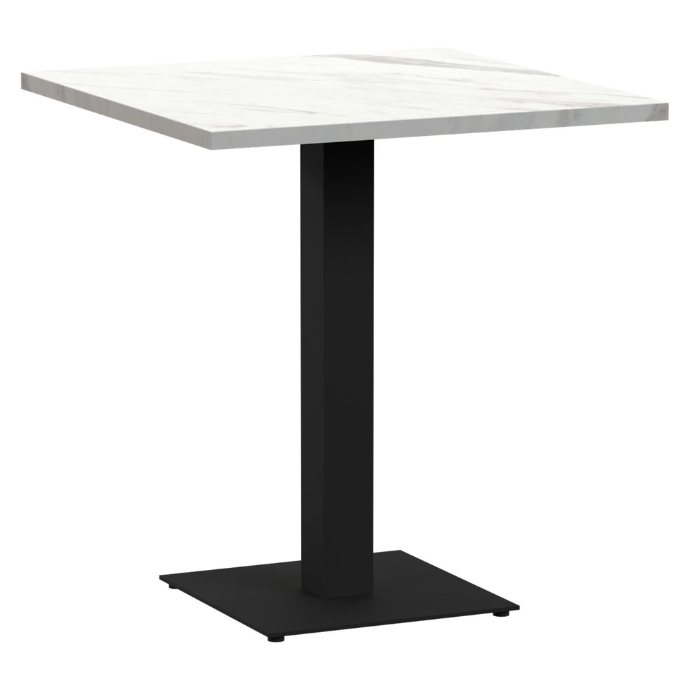 Tisch Marmor Bianco Gusseisen 70x70