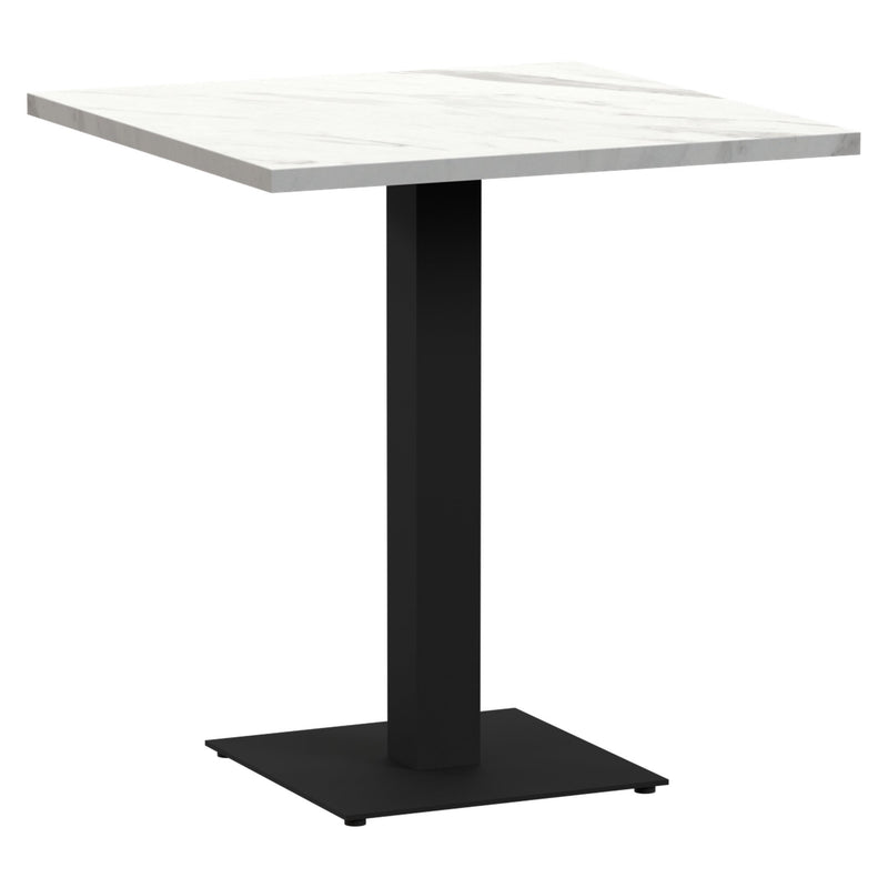 Tisch Marmor Bianco Gusseisen 70x70