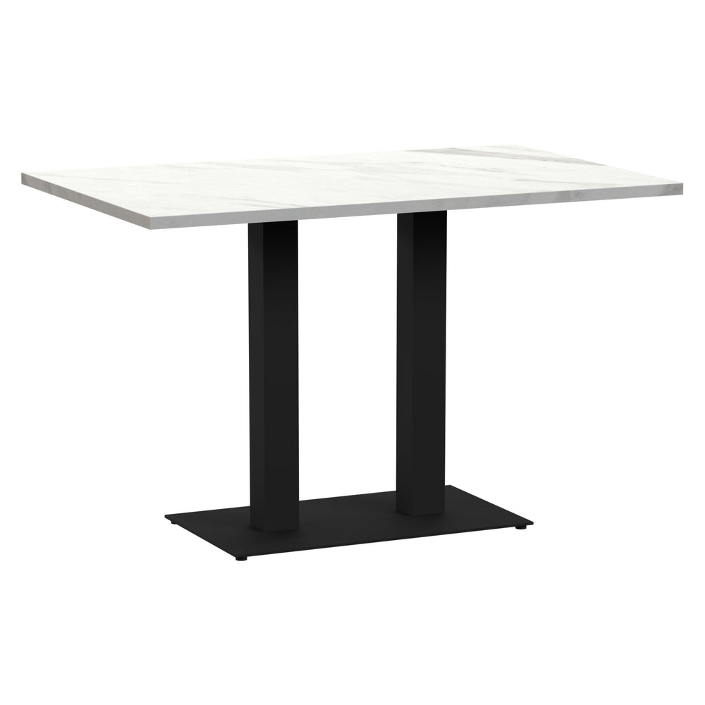 Tisch Marmor Bianco Gusseisen 120x80