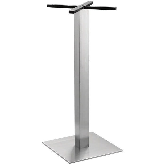 Stehtischgestell Edelstahl 45x45 108cm