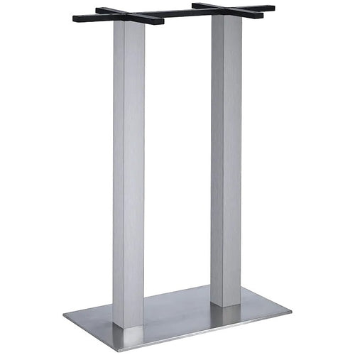 Stehtischgestell Edelstahl 45x75 108cm