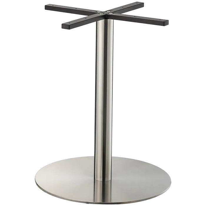 Tischgestell Edelstahl rund ø58 72cm