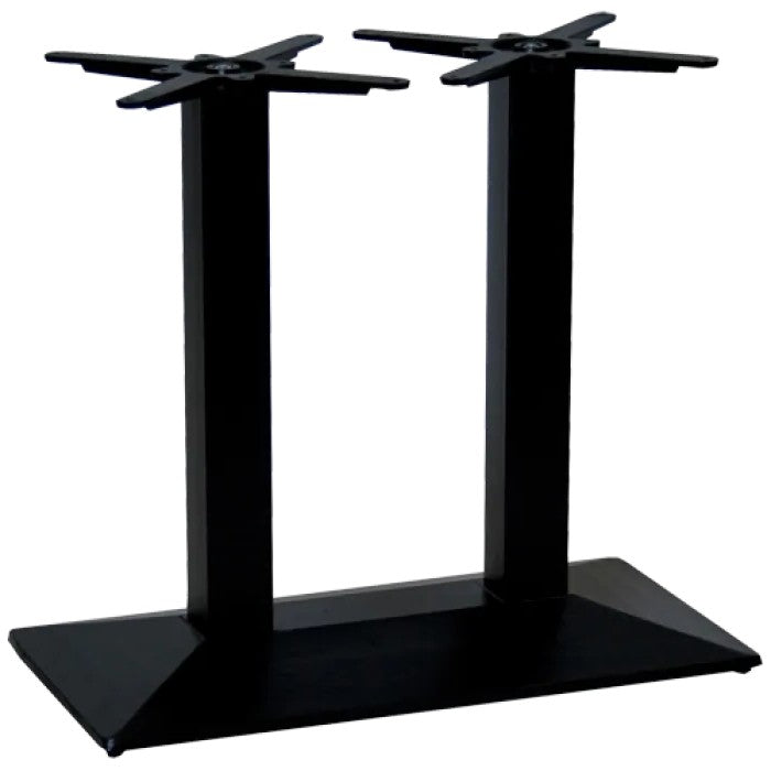 Tischgestell Gusseisen konisch Doppelsäule 43x80 72cm