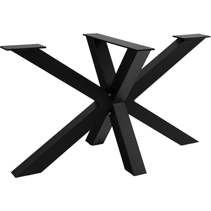Tischgestell Stahl Spinnenfuß 150x68