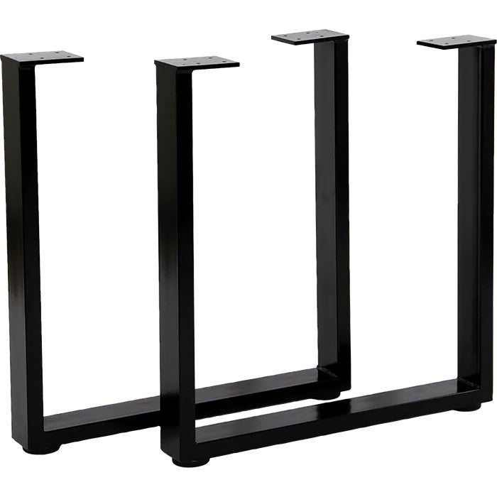 Tischgestell Stahl U-Form 72cm (2er-Set)