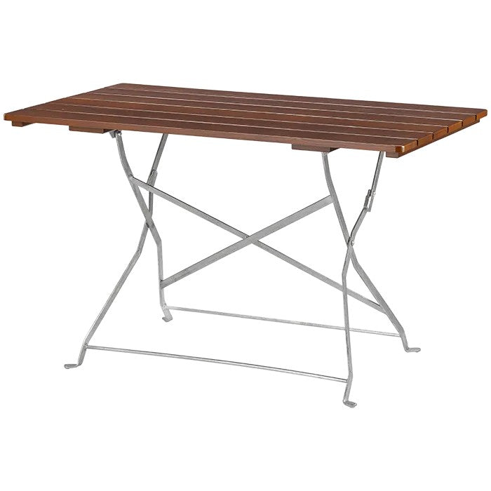 Biergartentisch klappbar Eschenholz 120x70